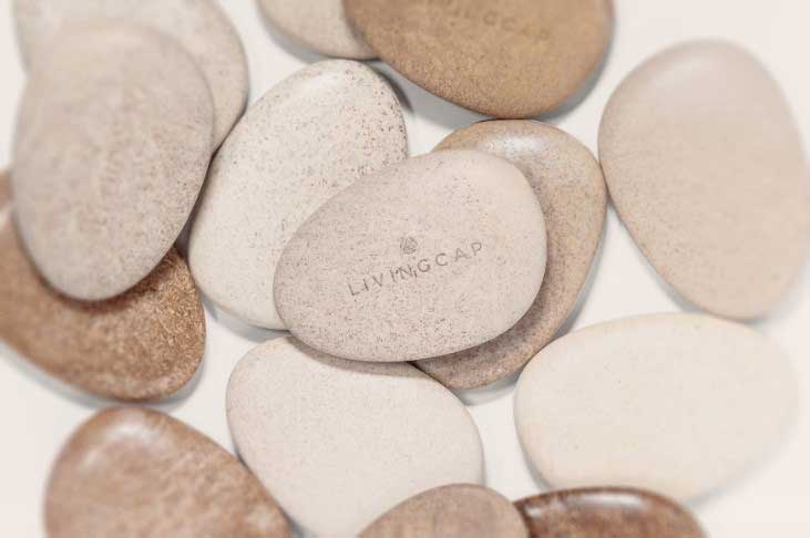 A gadget made by a special material called MixCycling Sughera which is blend of recycled scraps of natural cork and synthetic rubber.