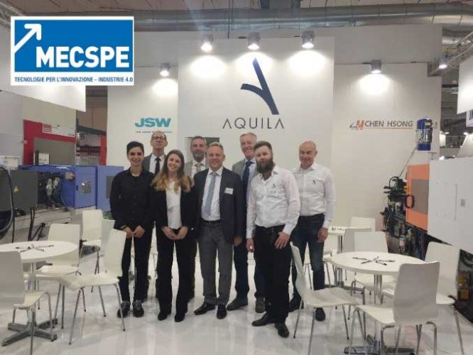 During the three days of MECSPE exhibition, the AQUILA booth was crowded with a lot of customers.