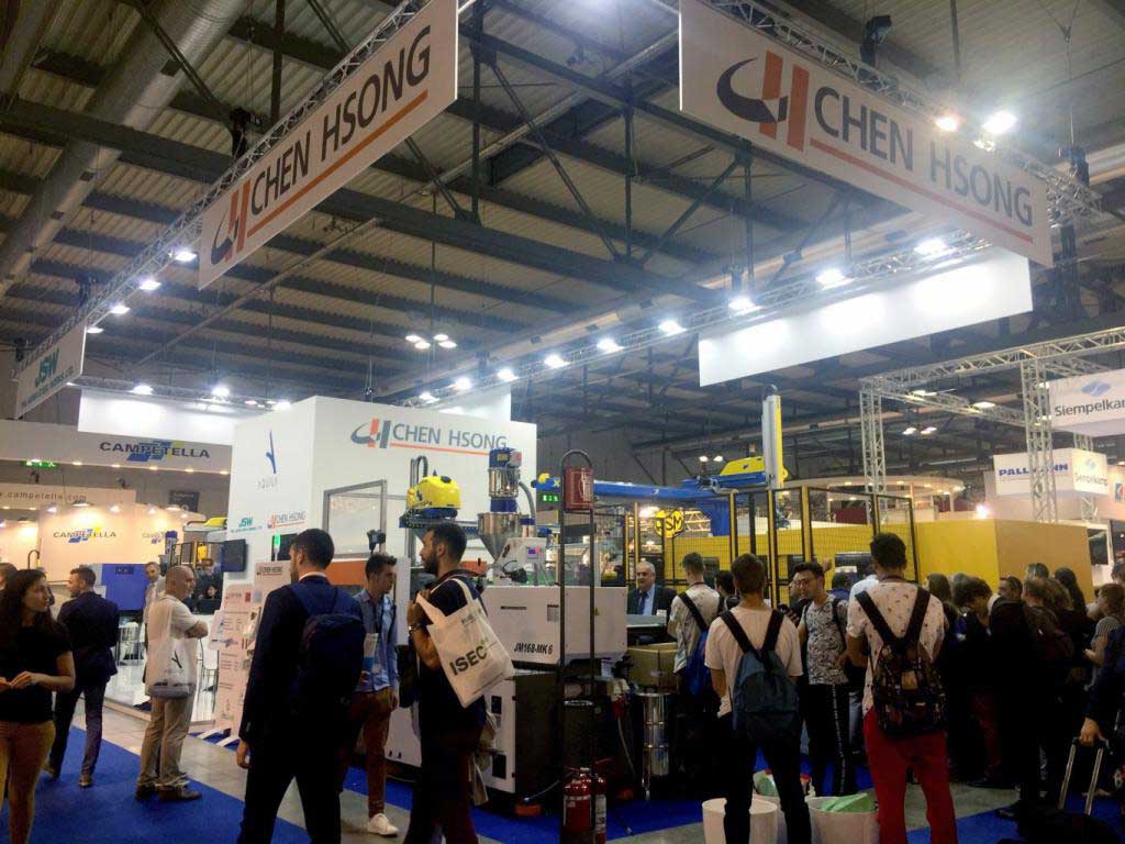 Chen Hsong’s booth was very popular in PLAST 2018
