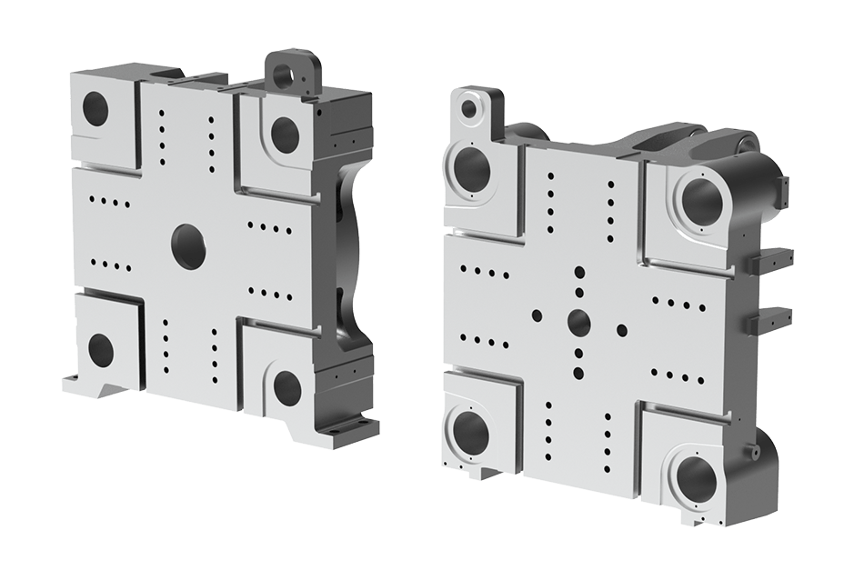 High-strength platens