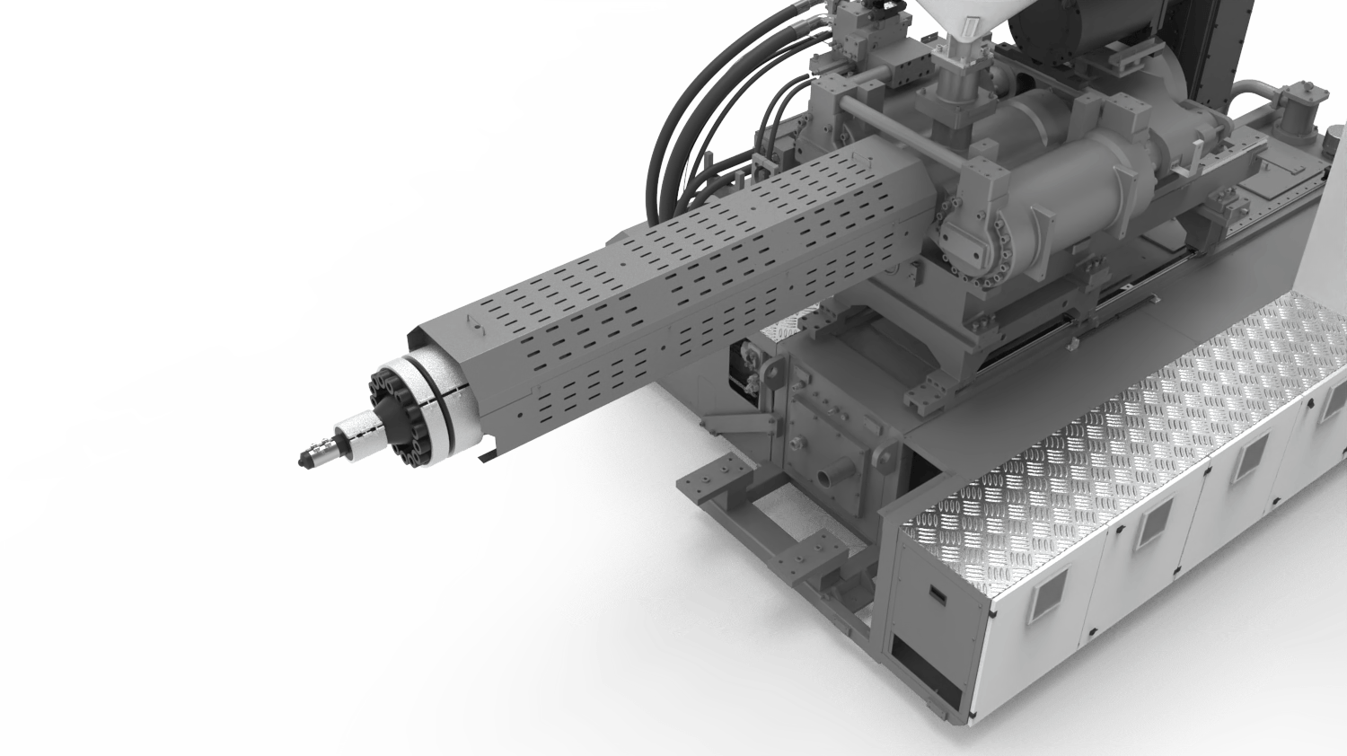Two-Stage Clamping & Low-Pressure Injection​