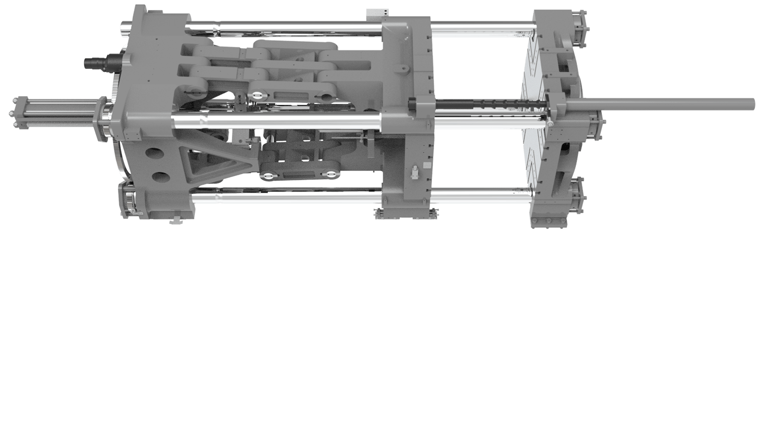 Increased Mold Opening Stroke & Tie Bar Spacing
