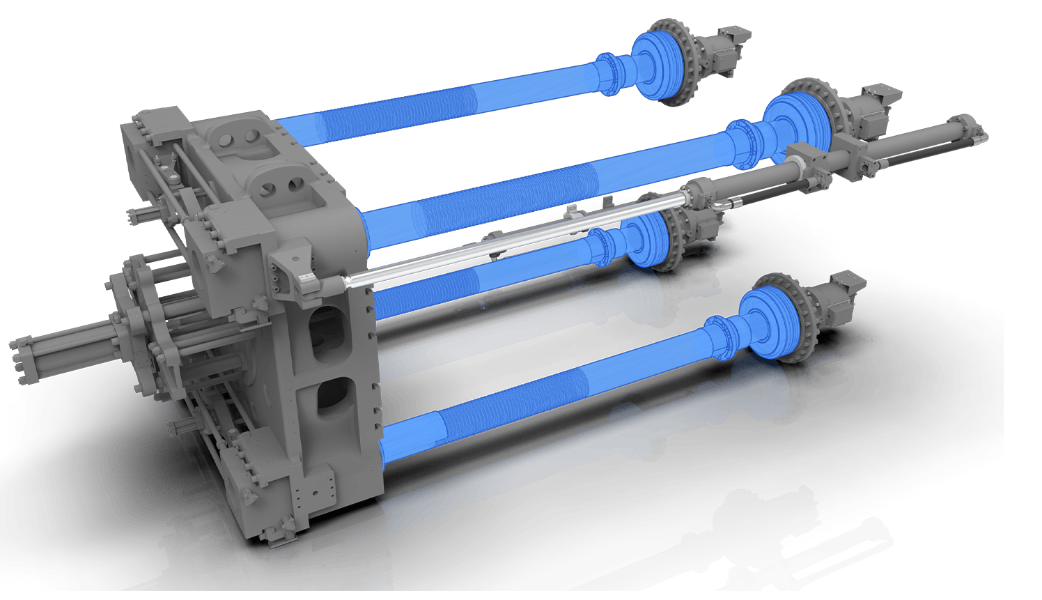 Patented Tie Bar & Hydraulic Connection Design