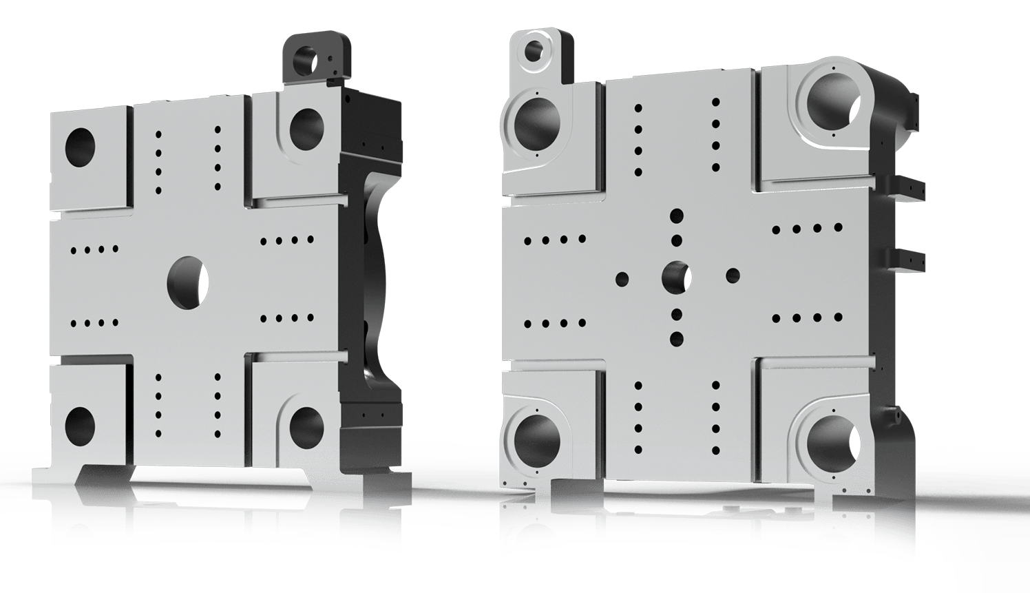 T-slots + Clamping Holes