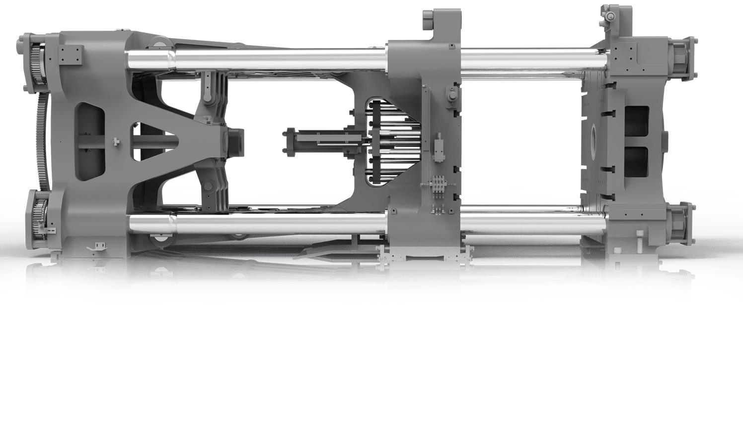Increased Mold Opening Stroke & Capacity