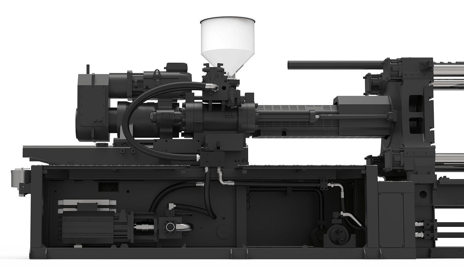 Dual-Motor Drive enables mold-opening synchronized plasticizing